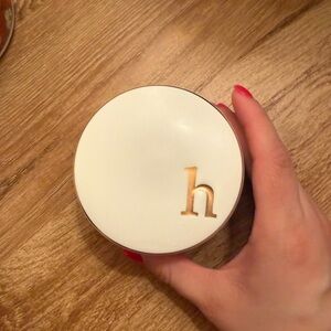 H Glass Trinket Dish with Lid